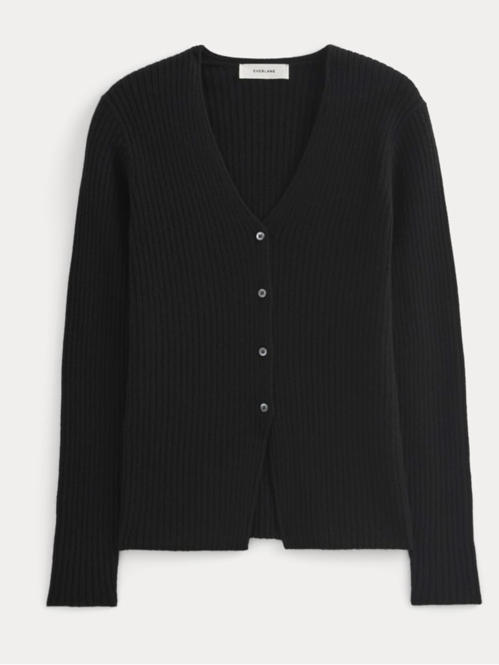 Everlane Cashmere Ribbed V-neck
Cardigan Sz. M